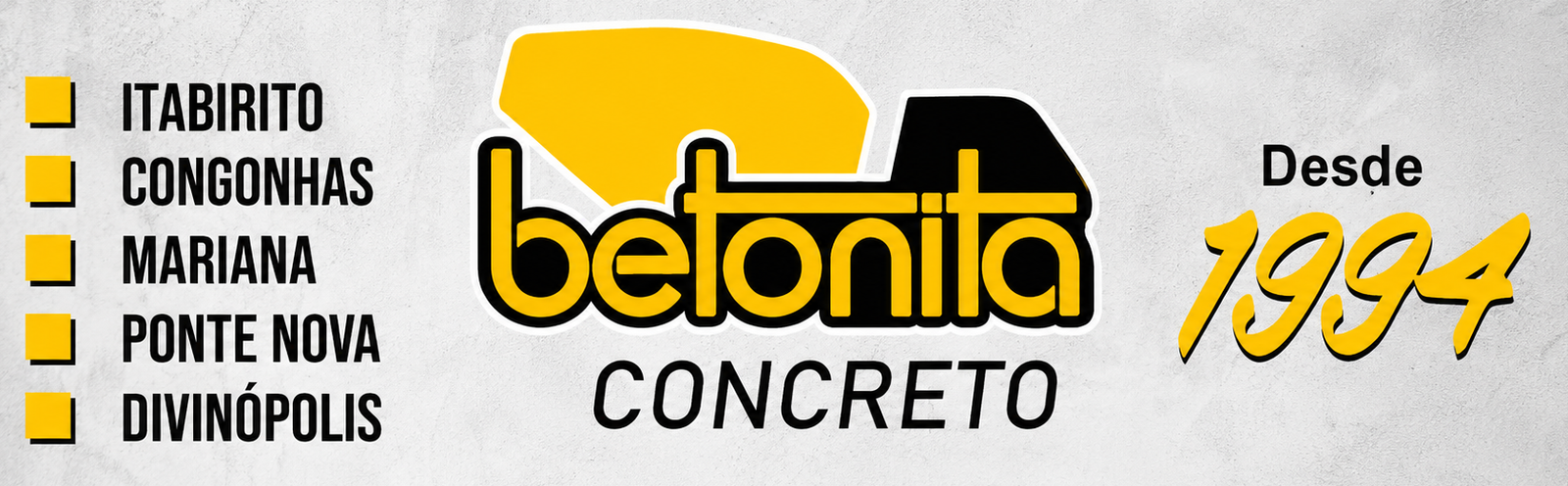 Betonita Concreto - Itabirito MG
