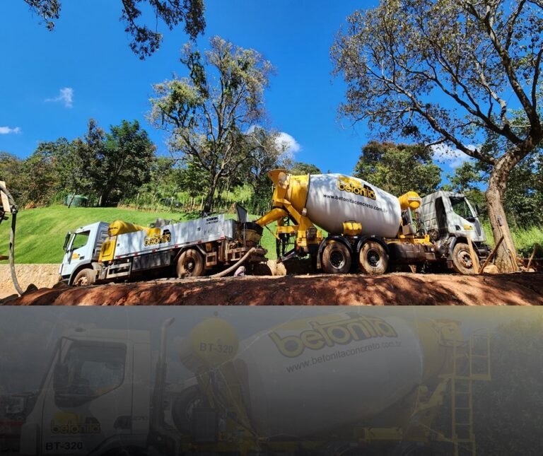 Obra atendida pela Betonita Concreto