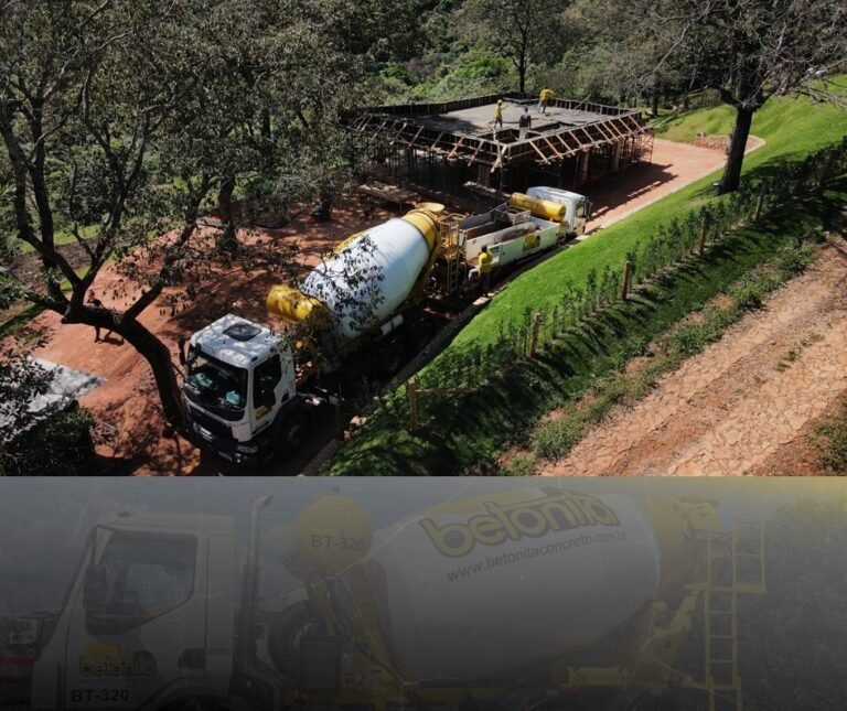Obra atendida pela Betonita Concreto